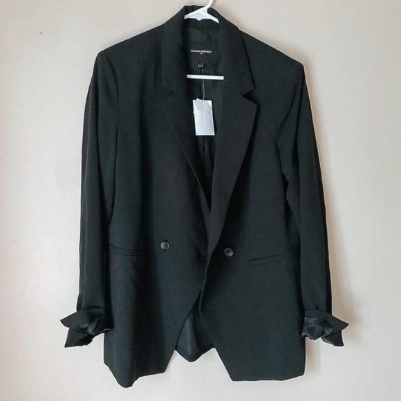 Banana Republic Jackets & Blazers - Banana Republic Black Blazer Size 12